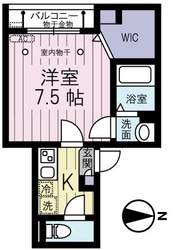 ラ・ペジーブルKの物件間取画像